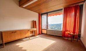 Pflegezimmer vor der Sanierung in Daun 